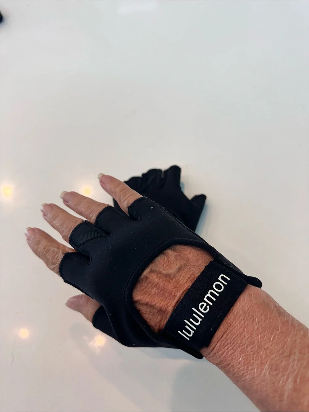 Lululemon Fingerless Gloves — Lightweight Performance